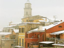 Neve a Frosinone