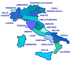 Cartina Regioni Italiane